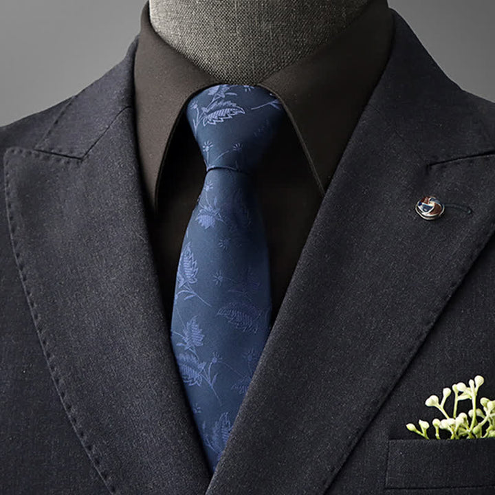 Cravatta da uomo con motivo floreale vintage - Marina Militare - Da annodare - image 22