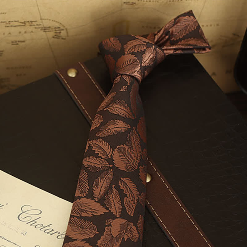 Camicia formale con stampa floreale da uomo e cravatta - image 17
