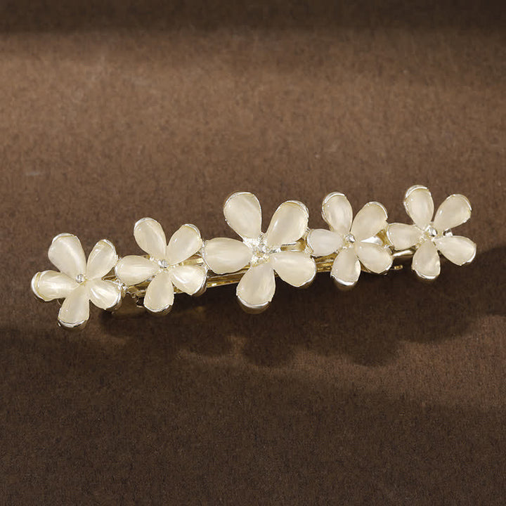 Fermaglio per capelli con farfalla e fiore in opale da donna - Fiore - image 6