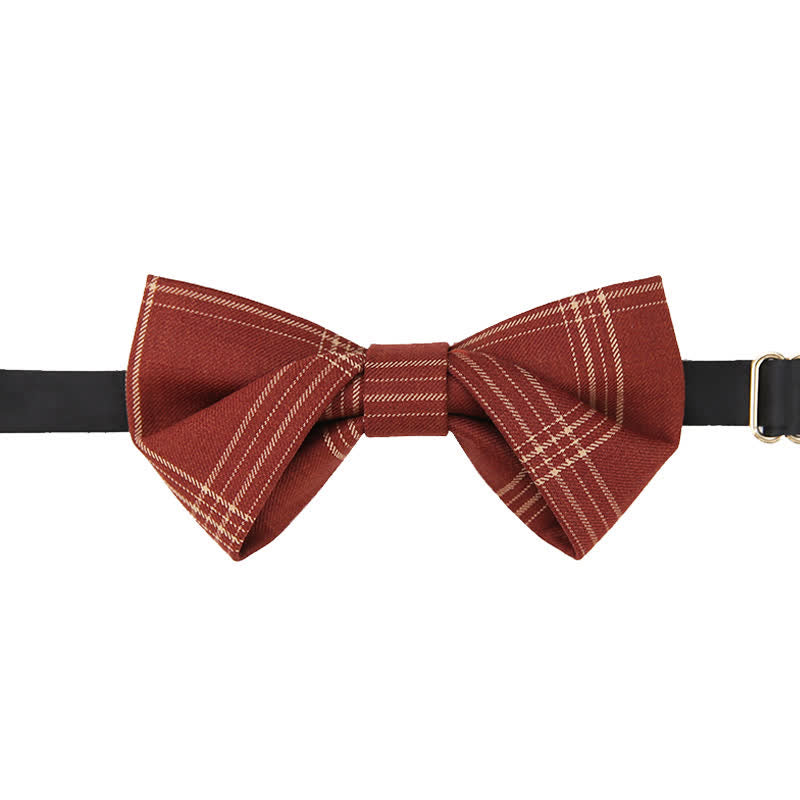 Papillon classico scozzese in stile britannico da uomo