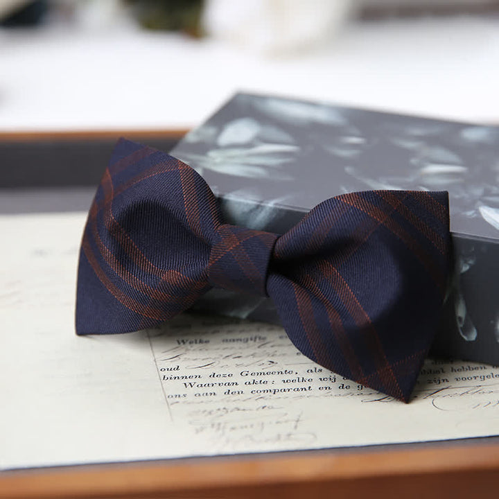 Papillon classico scozzese in stile britannico da uomo