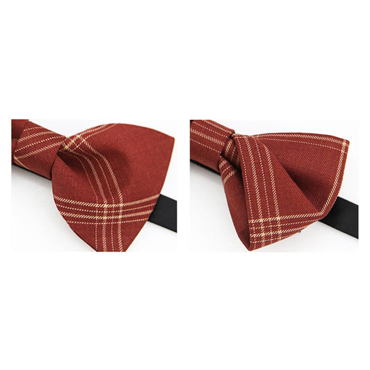 Papillon classico scozzese in stile britannico da uomo