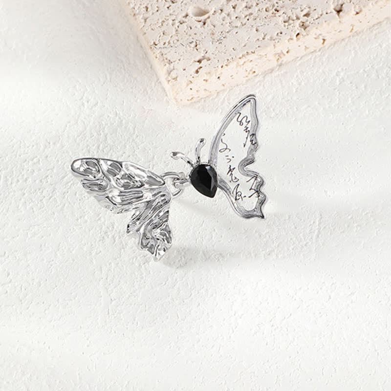 Spille con bottone rimovibile a farfalla da donna, clip per cintura jeans - image 5