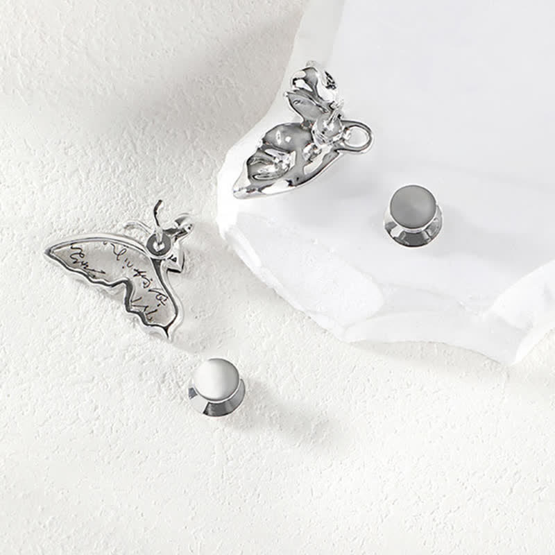 Spille con bottone rimovibile a farfalla da donna, clip per cintura jeans - image 8