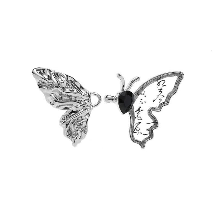 Spille con bottone rimovibile a farfalla da donna, clip per cintura jeans - Farfalla - image 0