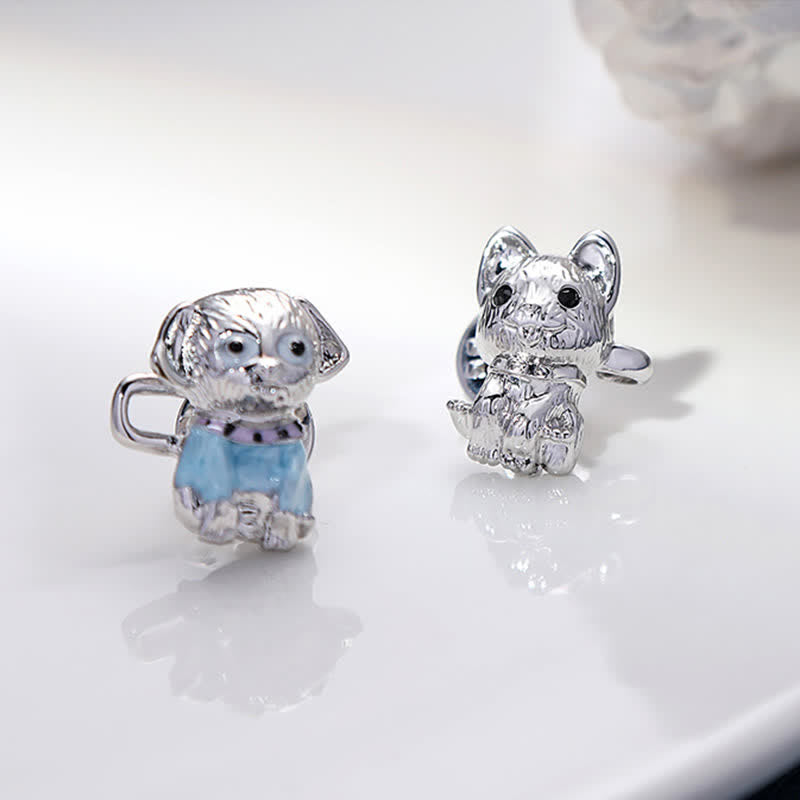 Clip per cintura da donna con cucciolo smaltato carino - image 6