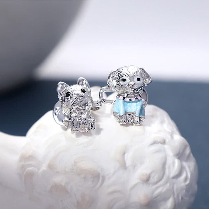 Clip per cintura da donna con cucciolo smaltato carino - image 5