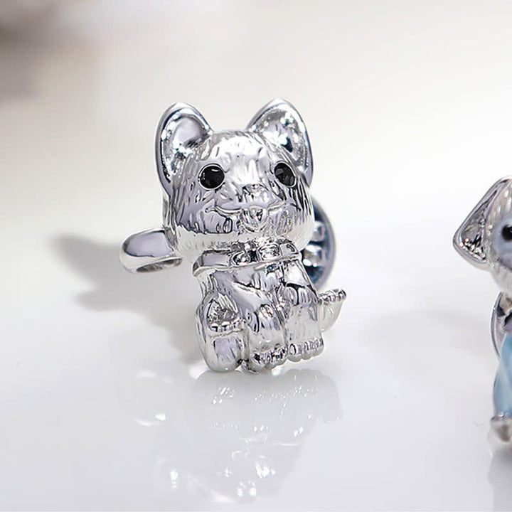 Clip per cintura da donna con cucciolo smaltato carino - image 7