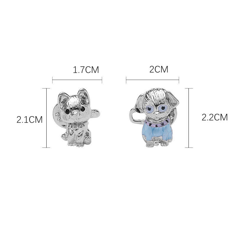 Clip per cintura da donna con cucciolo smaltato carino - image 3