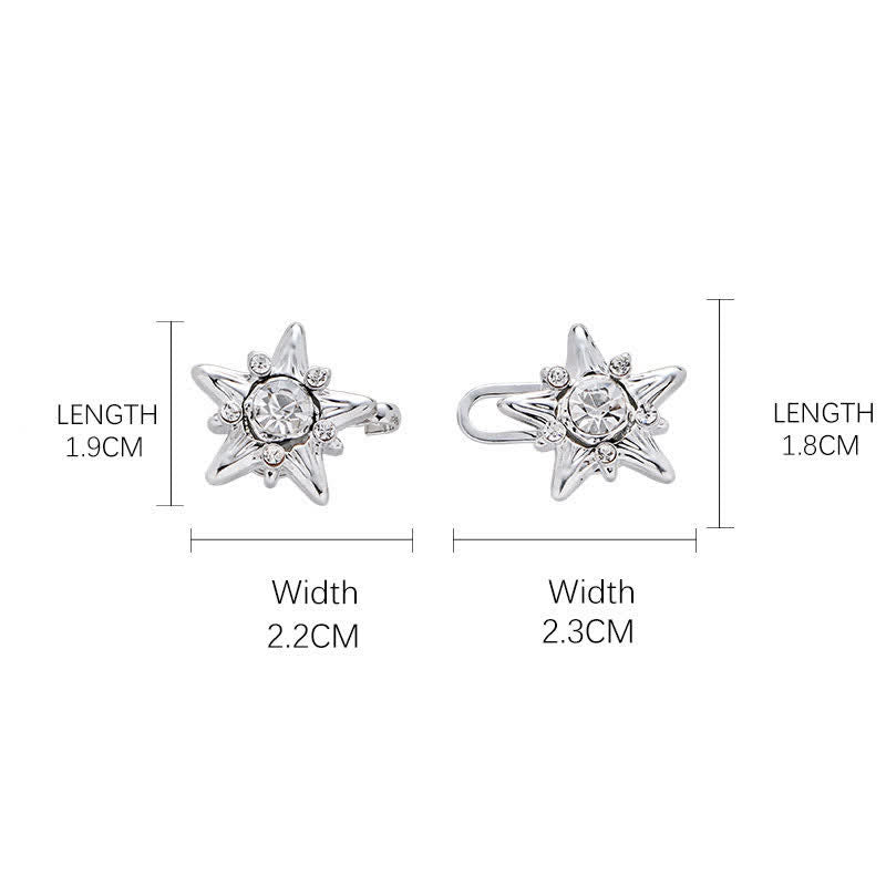 Clip da cintura a forma di stella a cinque punte Skarkling da donna - image 4