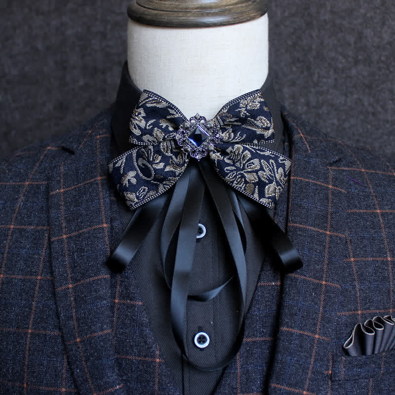 Classico papillon con fiocco in stile britannico - Stile #21 - image 23