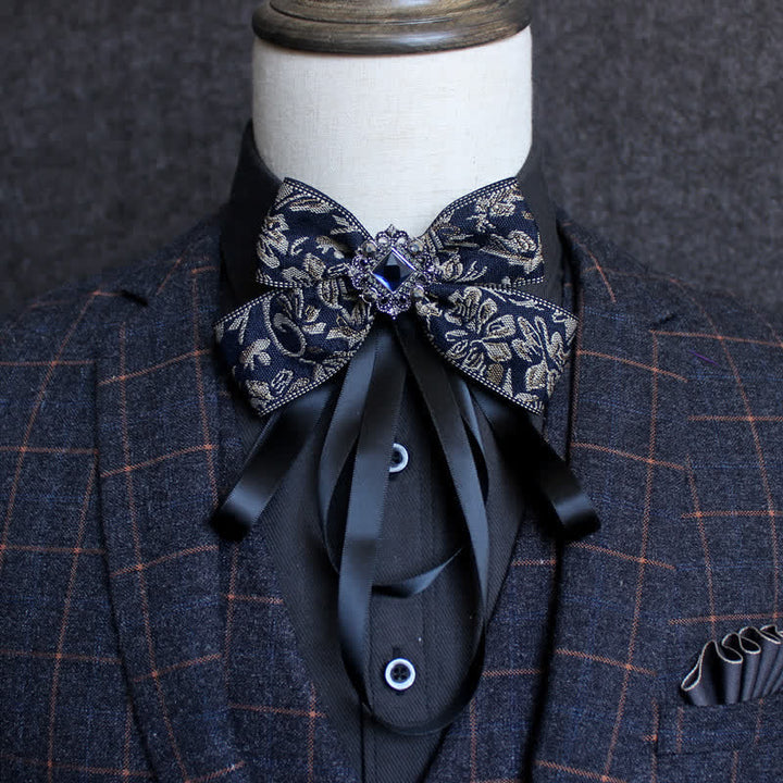 Classico papillon con fiocco in stile britannico - Stile #21 - image 23