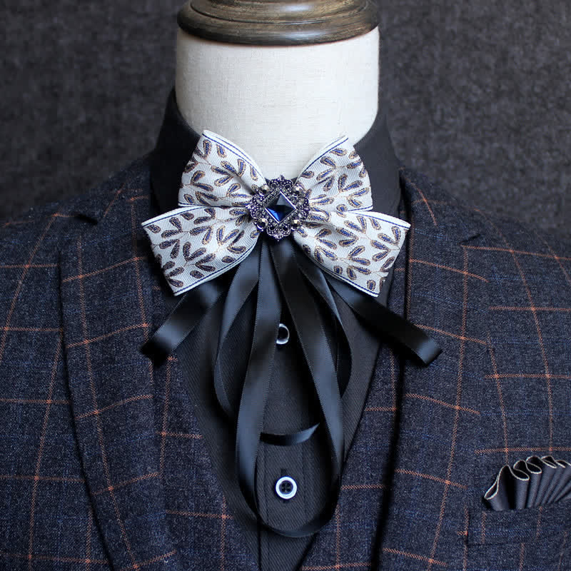 Classico papillon con fiocco in stile britannico - Stile n. 3 - image 5
