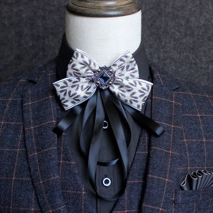 Classico papillon con fiocco in stile britannico - Stile n. 3 - image 5