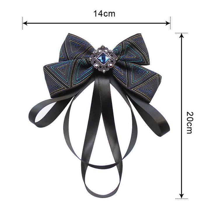Classico papillon con fiocco in stile britannico - image 3