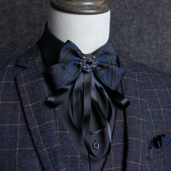 Classico papillon con fiocco in stile britannico - Stile n. 7 - image 9