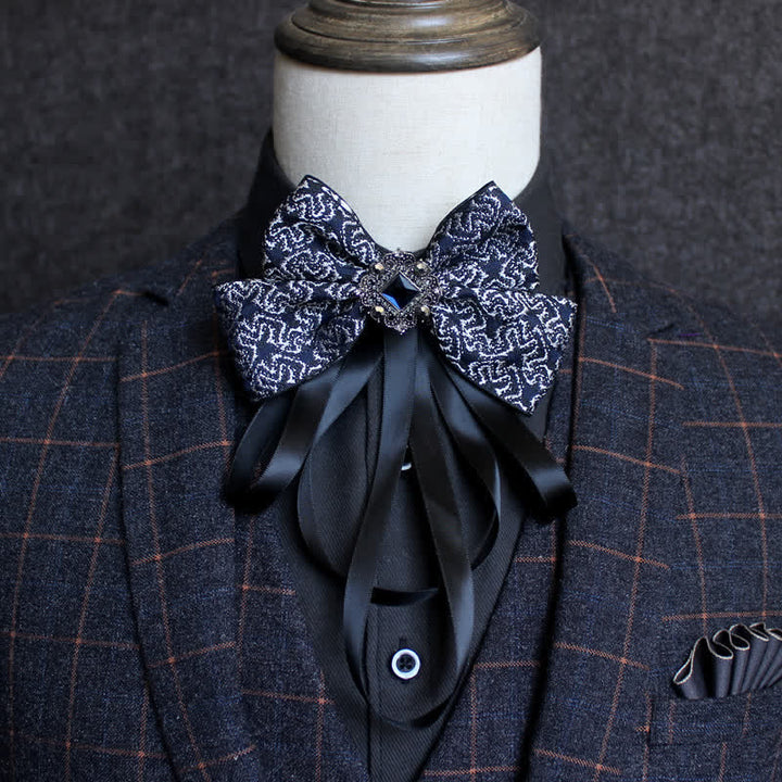 Classico papillon con fiocco in stile britannico - Stile n. 10 - image 12