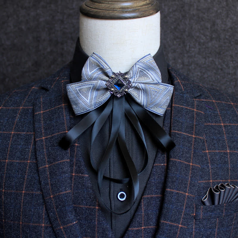 Classico papillon con fiocco in stile britannico - Stile n. 8 - image 10