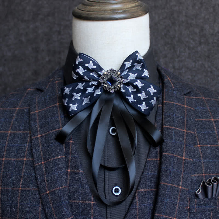 Classico papillon con fiocco in stile britannico - Stile n. 11 - image 13