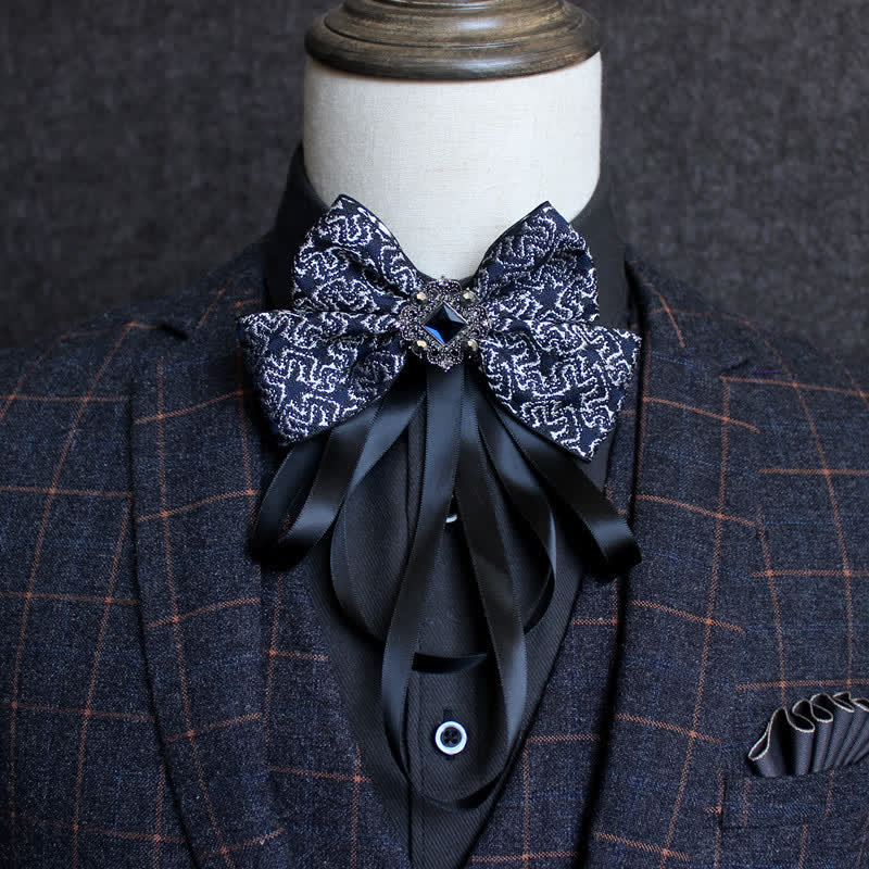 Classico papillon con fiocco in stile britannico - Stile n. 10 - image 12
