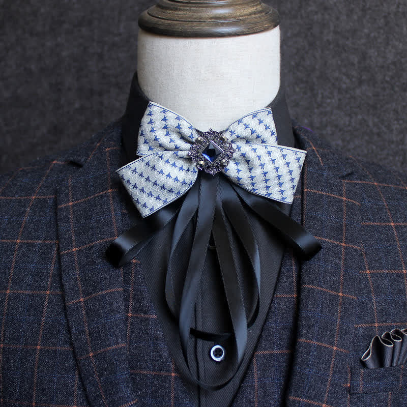 Classico papillon con fiocco in stile britannico - Stile n. 15 - image 17