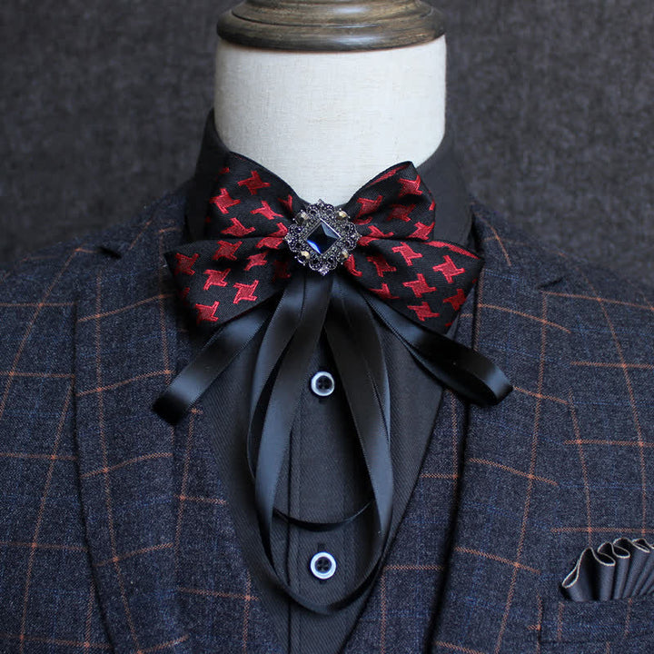 Classico papillon con fiocco in stile britannico - Stile n. 12 - image 14