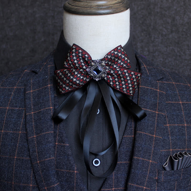 Classico papillon con fiocco in stile britannico - Stile n. 14 - image 16