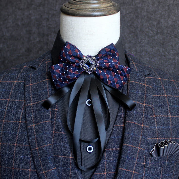 Classico papillon con fiocco in stile britannico - Stile n. 16 - image 18