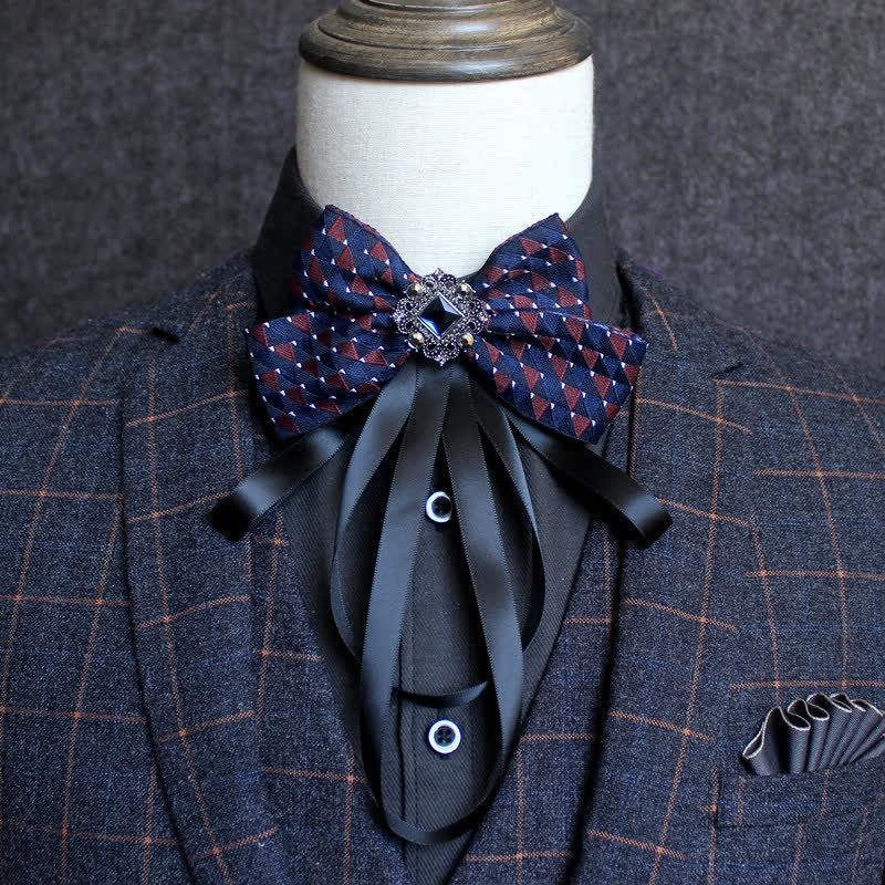 Classico papillon con fiocco in stile britannico - Stile n. 16 - image 18