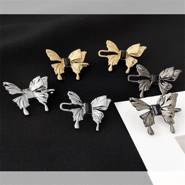 Clip per cintura con bottone staccabile a farfalla per jeans da donna - image 2