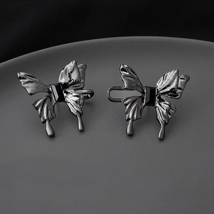 Clip per cintura con bottone staccabile a farfalla per jeans da donna - Grigio - image 5