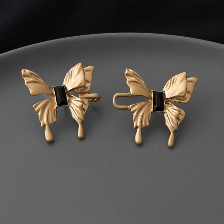 Clip per cintura con bottone staccabile a farfalla per jeans da donna - Oro - image 6