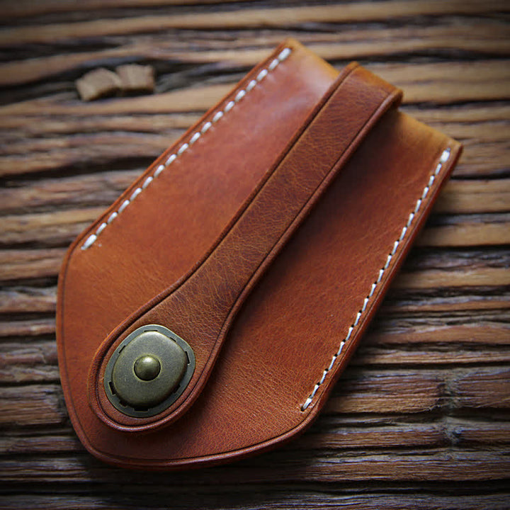 Retro Safe Storage Buckle funzionale portachiavi estraibile - Marrone - image 0