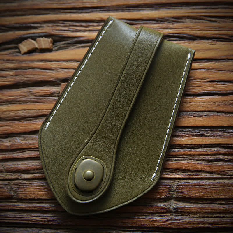 Retro Safe Storage Buckle funzionale portachiavi estraibile - Verde oliva - image 10