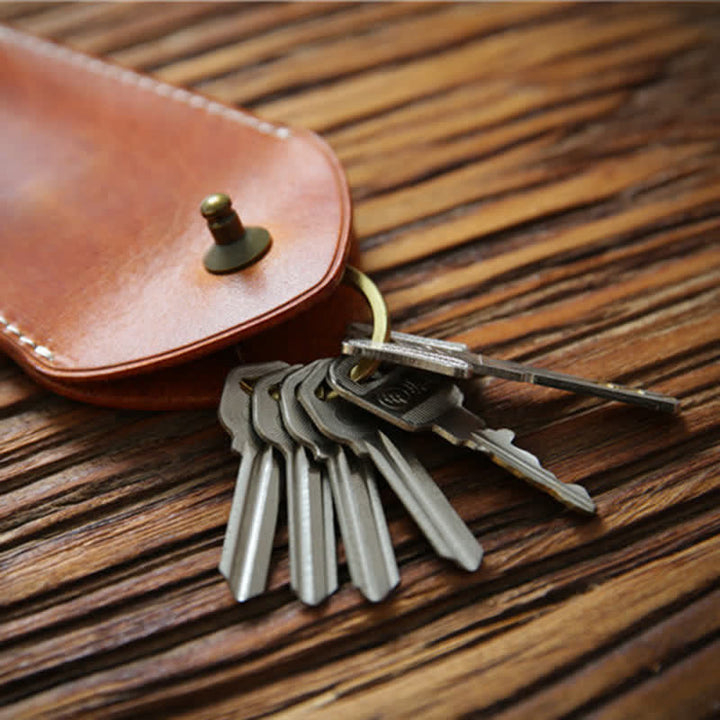 Retro Safe Storage Buckle funzionale portachiavi estraibile