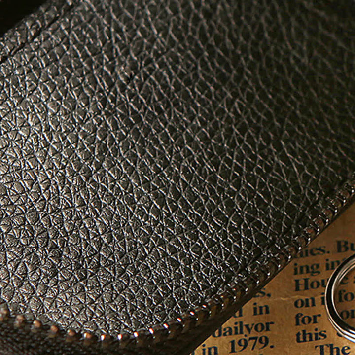 Portachiavi in pelle con gancio per cerniera universale - image 7