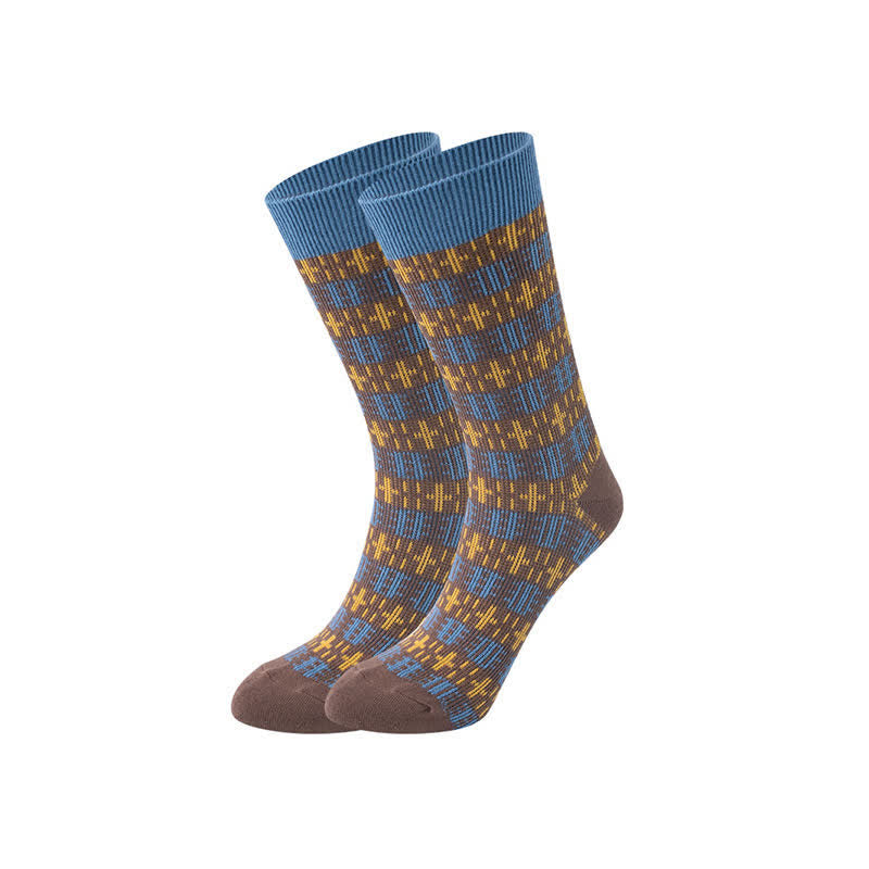 Calzini da uomo vintage Cross Gentleman Crew