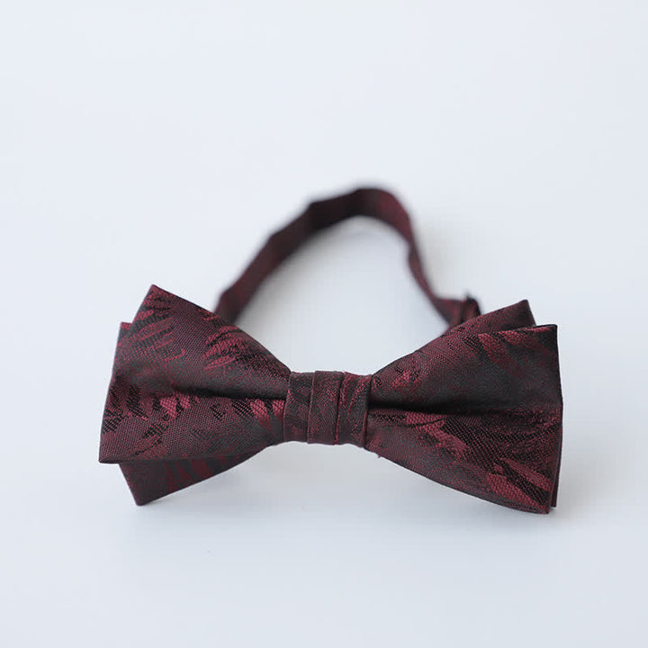 Papillon retrò floreale a doppio strato da uomo - Stile n. 15 - image 19