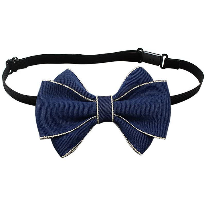 Set di 2 cravatte a farfalla multistrato Little Gentleman per bambini - image 2