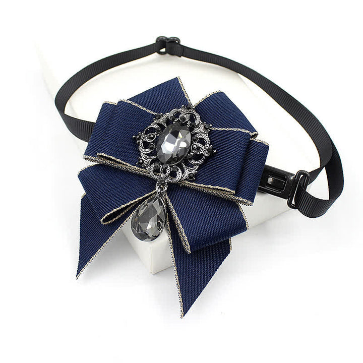 Papillon luminoso con cristalli pendenti in stile britannico per bambini