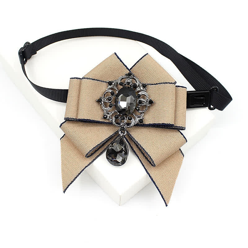 Papillon luminoso con cristalli pendenti in stile britannico per bambini