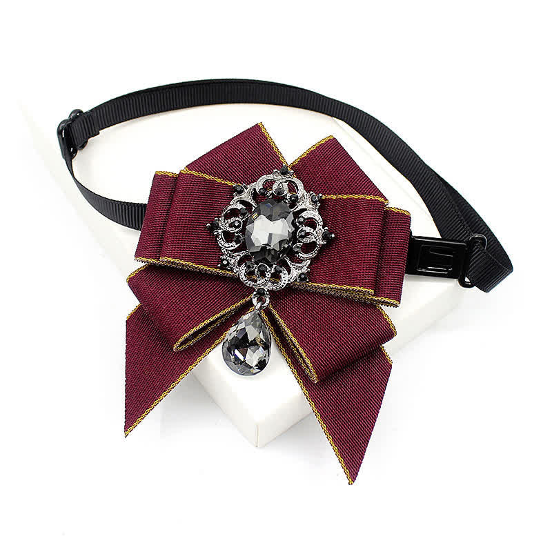 Papillon luminoso con cristalli pendenti in stile britannico per bambini