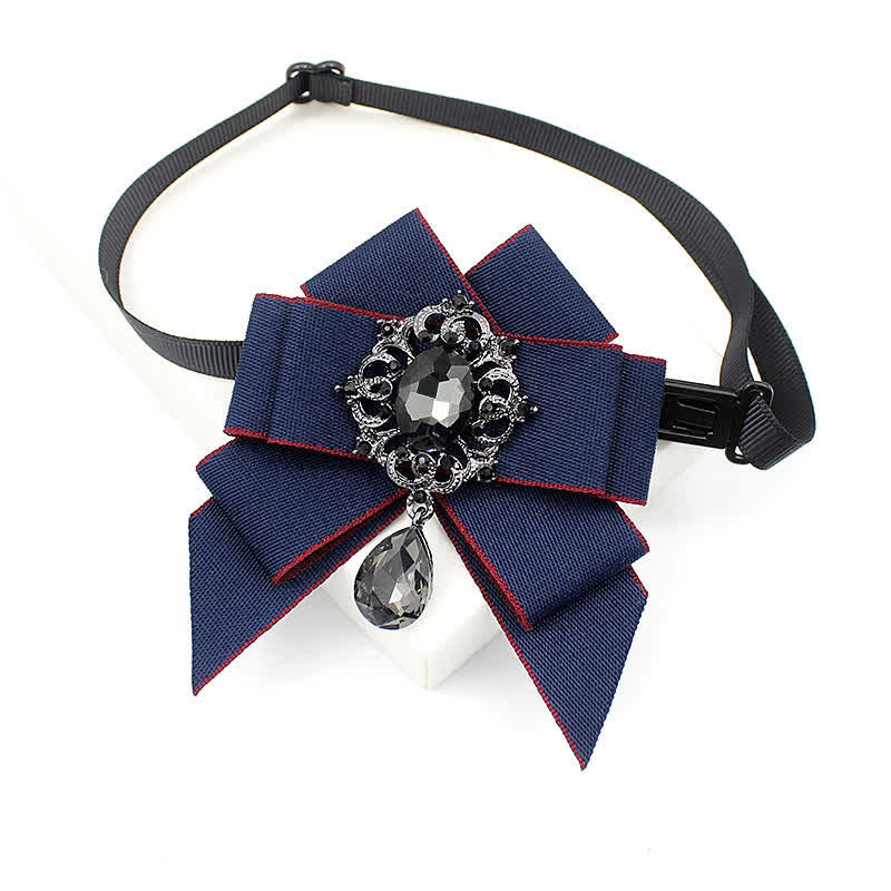 Papillon luminoso con cristalli pendenti in stile britannico per bambini