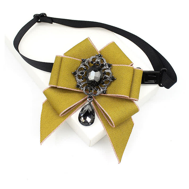 Papillon luminoso con cristalli pendenti in stile britannico per bambini