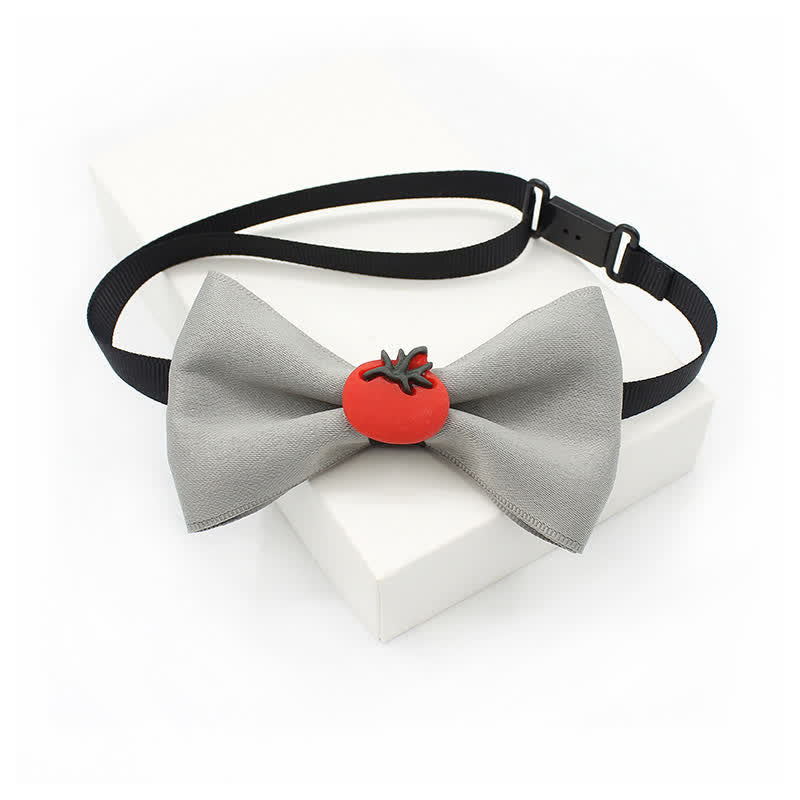 Papillon colorato con ornamento di frutta carino per bambini - Grigio chiaro - image 5