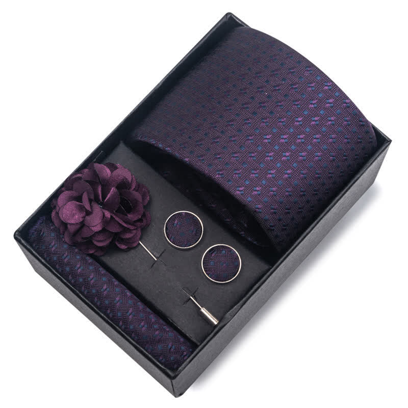 Set di 4 fazzoletti da taschino formali classici da uomo
