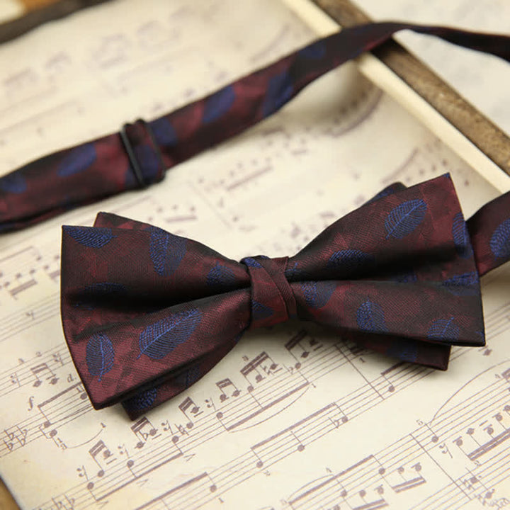 Papillon elegante da uomo a doppio strato per matrimonio e lavoro
