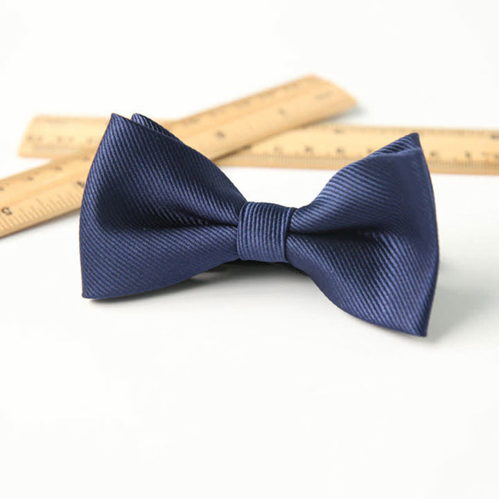 Papillon divertente ed elegante a doppio strato stampato carino per bambini