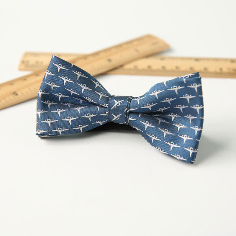 Papillon divertente ed elegante a doppio strato stampato carino per bambini