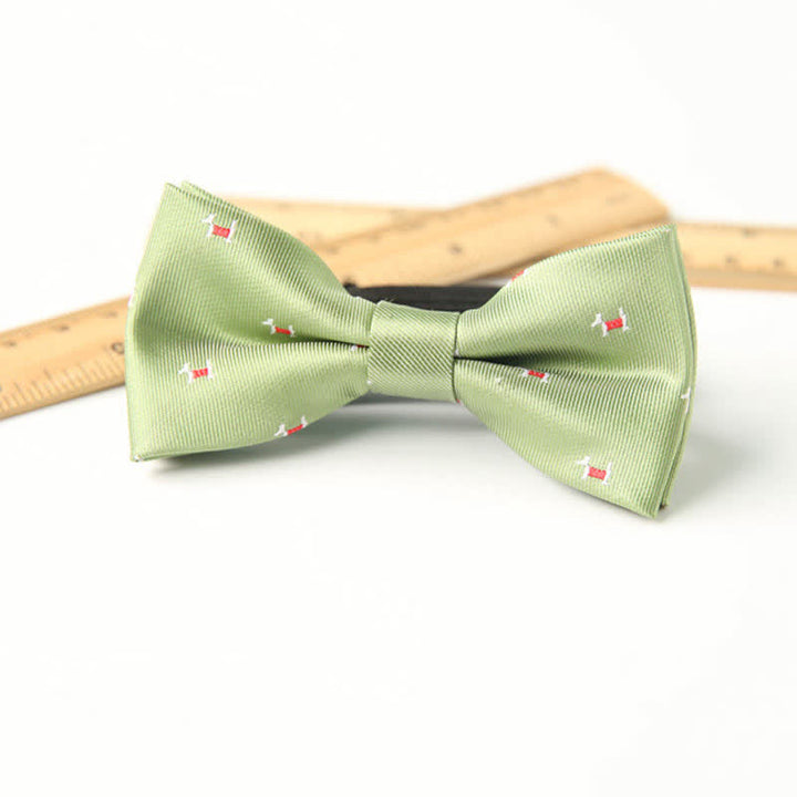 Papillon divertente ed elegante a doppio strato stampato carino per bambini